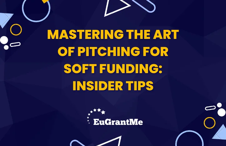 Mastering the Art of Pitching for Soft Funding: Insider Tips