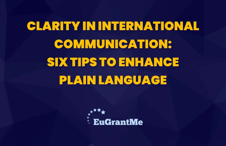 Clarity in International Communication: Six Tips to Enhance Plain Language