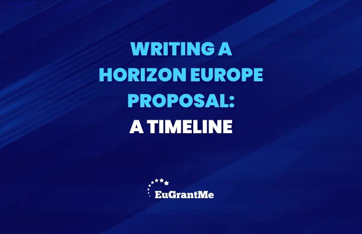 Writing a Horizon Europe Proposal: A Timeline