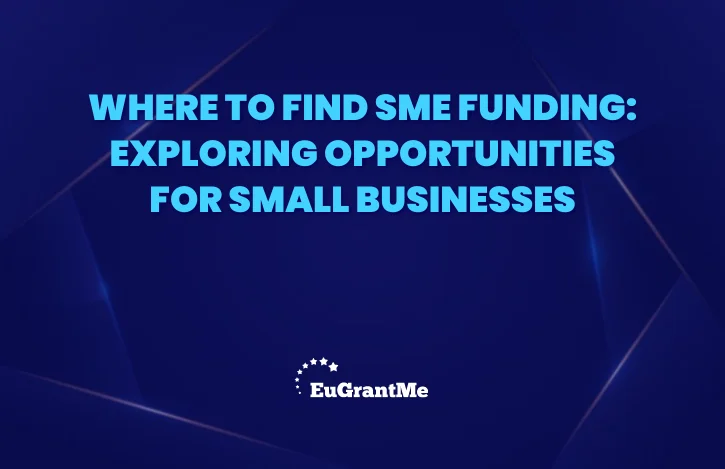 Where to Find SME Funding: Exploring Opportunities for Small Businesses