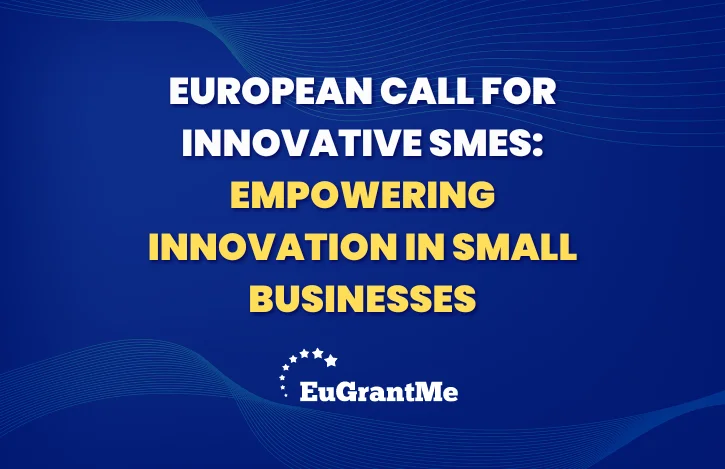 European Call for Innovative SMEs: Empowering Innovation in Small Businesses
