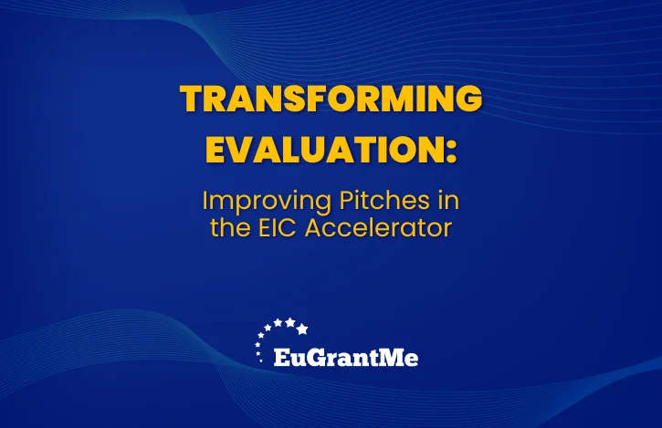Transforming Evaluation: Improving Pitches in the EIC Accelerator