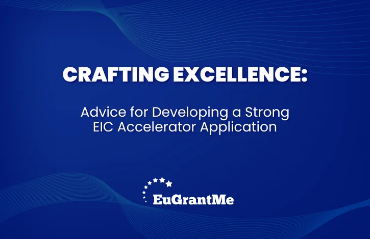 Crafting Excellence: Advice for Developing a Strong EIC Accelerator Application