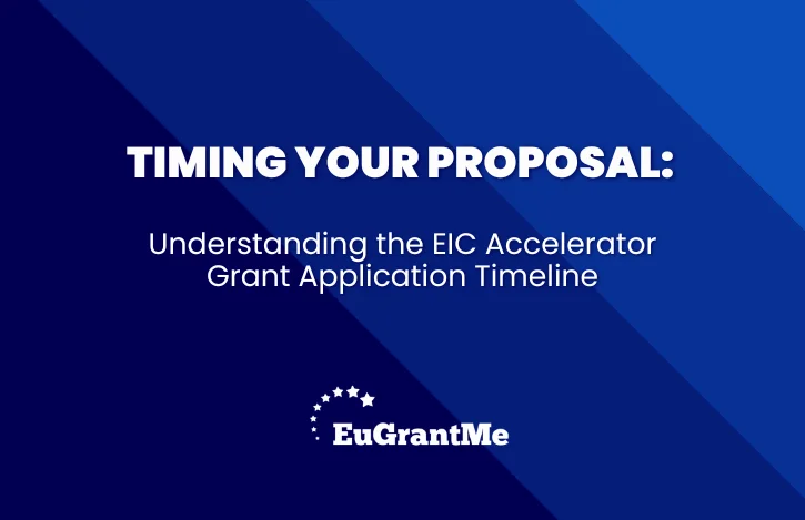 Timing Your Proposal: Understanding the EIC Accelerator Grant Application Timeline