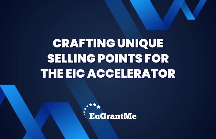 Crafting Unique Selling Points for the EIC Accelerator