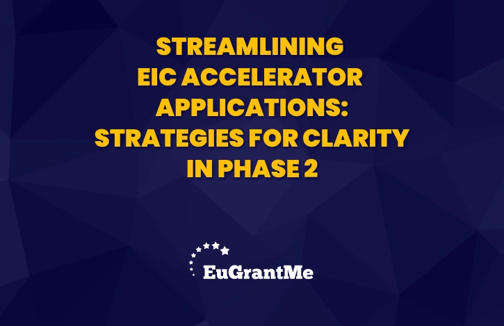 Streamlining EIC Accelerator Applications: Strategies for Clarity in Phase 2