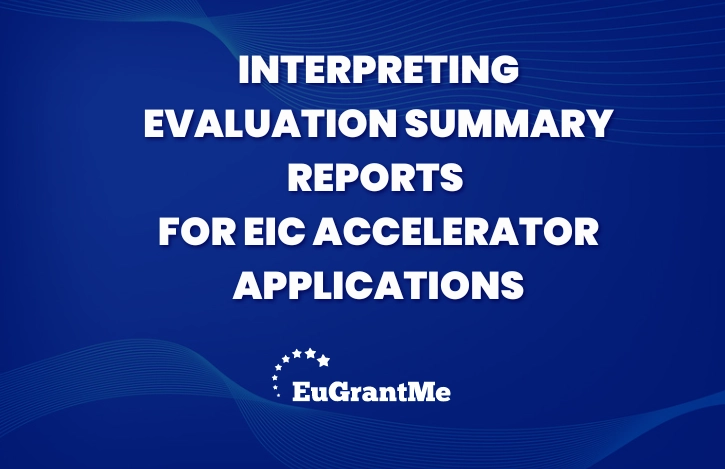Interpreting Evaluation Summary Reports for EIC Accelerator Applications