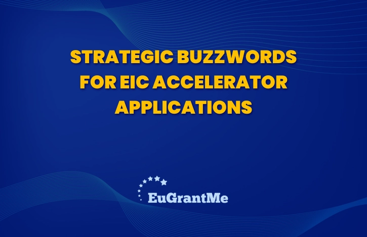 Strategic Buzzwords for EIC Accelerator Applications