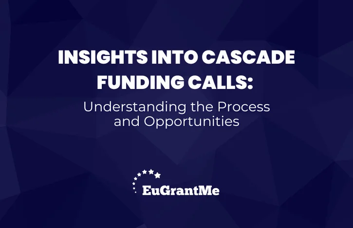 Insights into Cascade Funding Calls: Understanding the Process and Opportunities