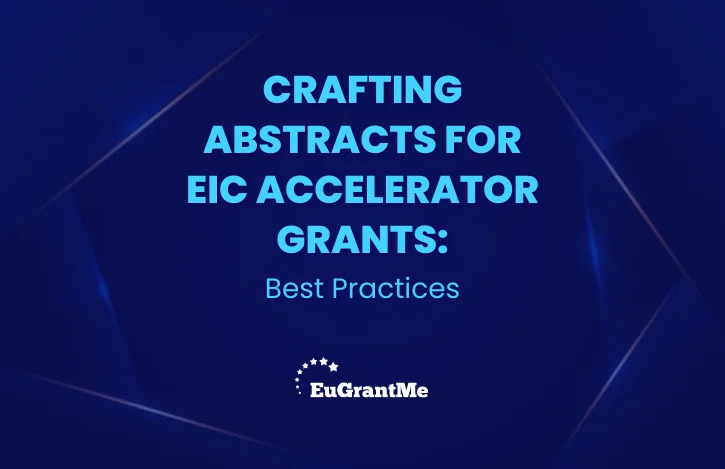 Crafting Abstracts for EIC Accelerator Grants: Best Practices