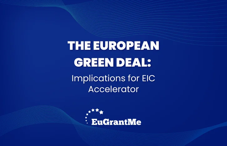The European Green Deal: Implications for EIC Accelerator