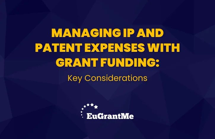 Managing IP and Patent Expenses with Grant Funding: Key Considerations