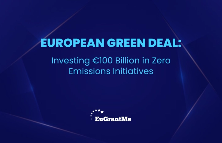 European Green Deal: Investing €100 Billion in Zero Emissions Initiatives
