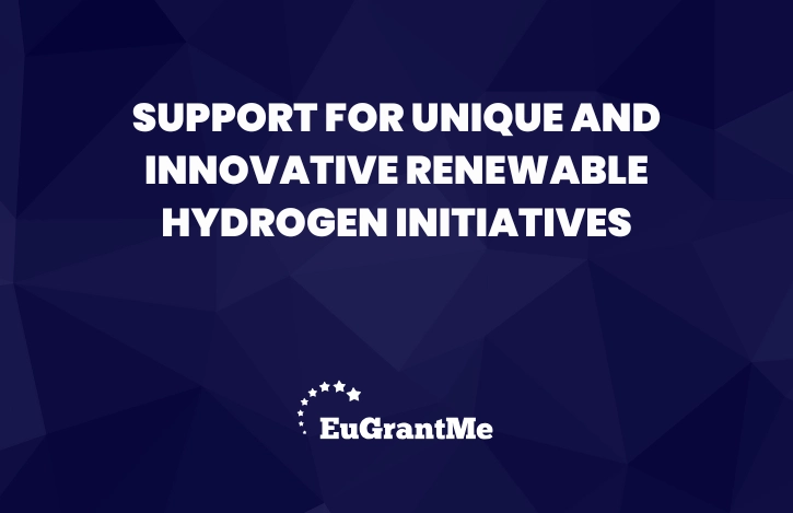 Support for Unique and Innovative Renewable Hydrogen Initiatives