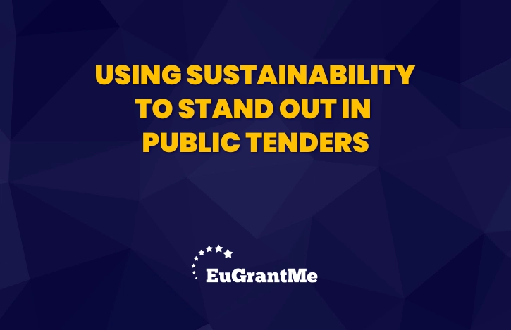 Using Sustainability to Stand Out in Public Tenders