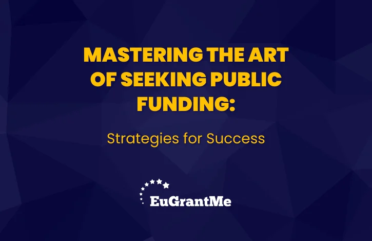 Mastering the Art of Seeking Public Funding: Strategies for Success